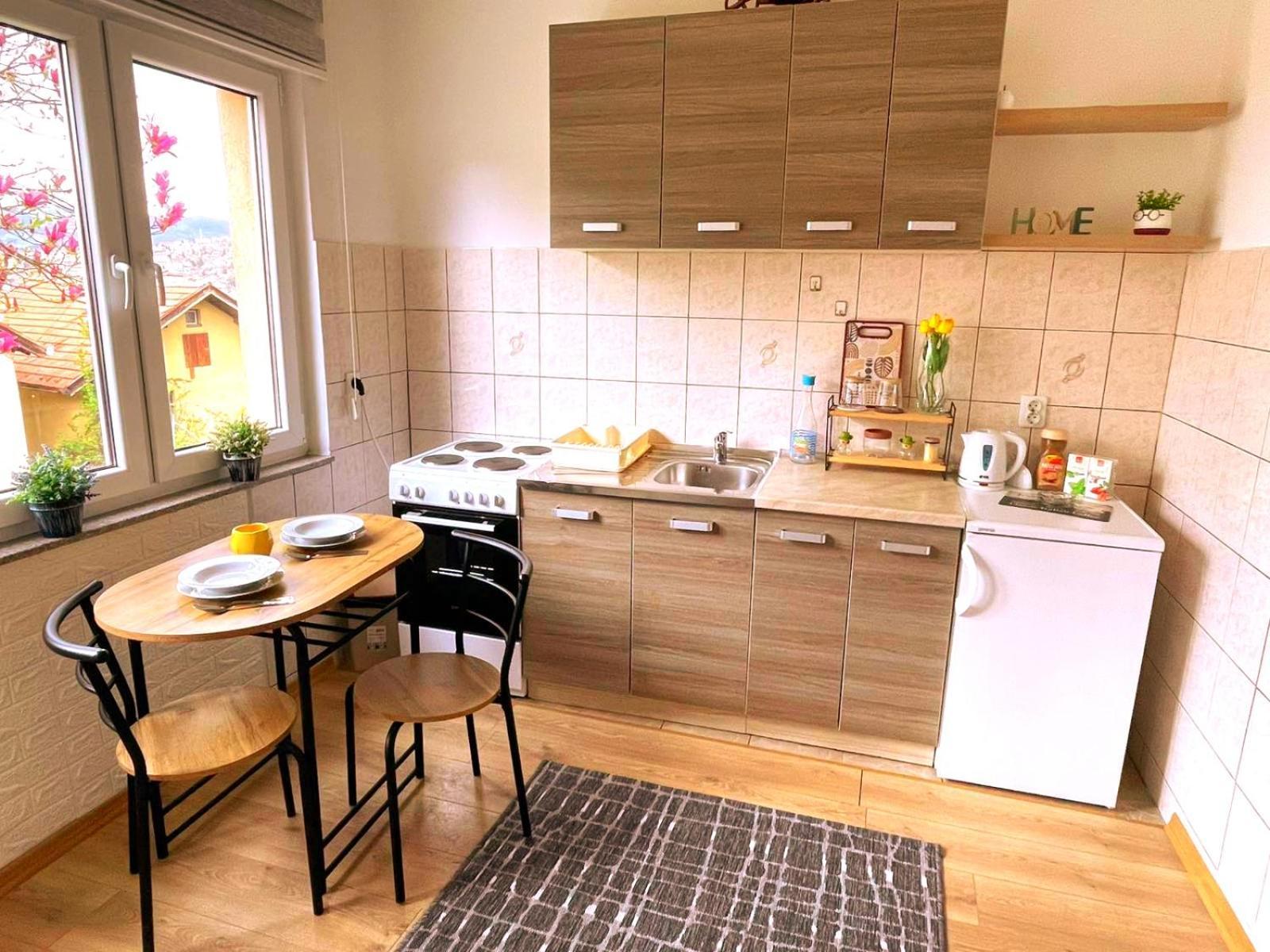 Garden Free Parking Apartment Sarajevo Luaran gambar